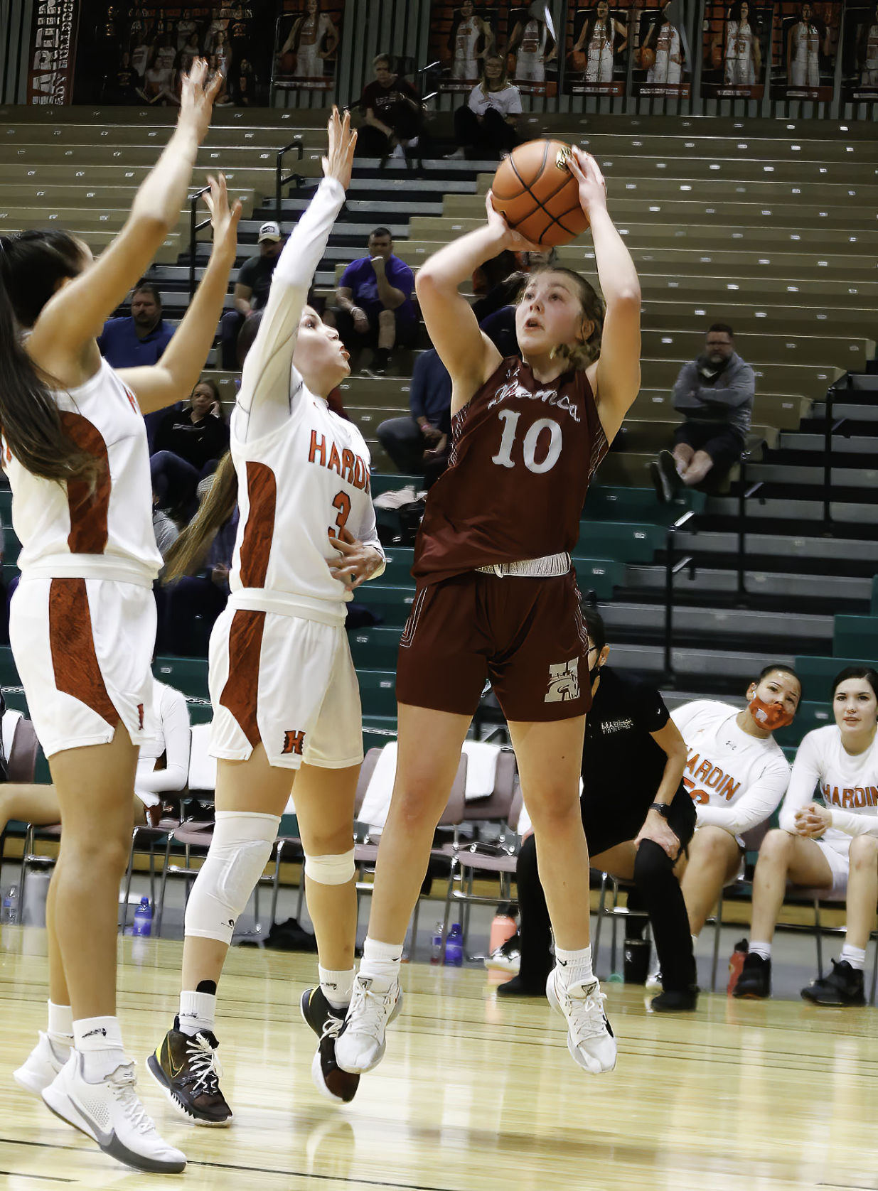 Class A girls Hamilton's Lanye Kearns